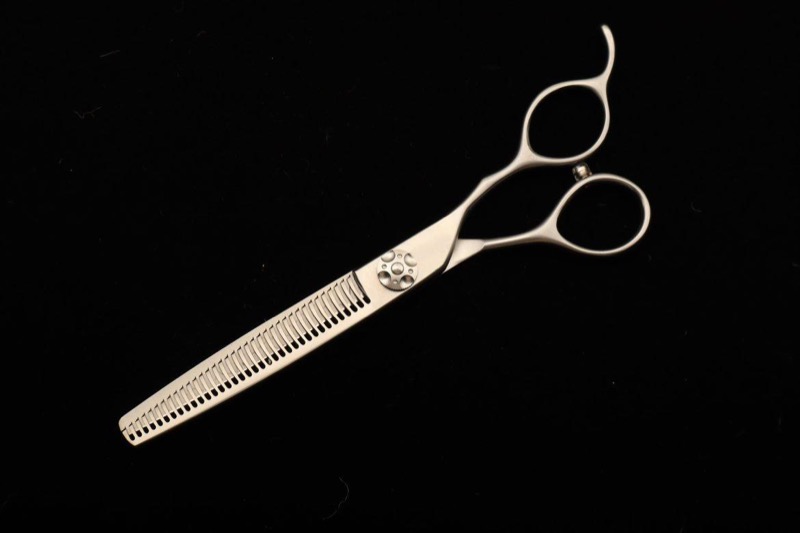 6.5" Straight Thinner dog grooming scissors